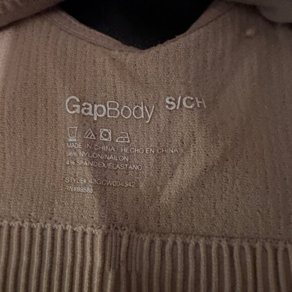GapBody & Maidenform Ribbed Bralette Bundle Small Neutral Colors Nylon/Spandex - Picture 8 of 10
